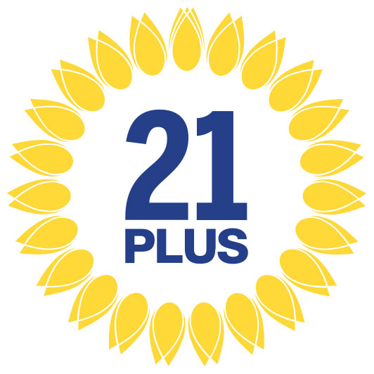 21 Plus Logo